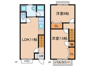 ブランシェ近藤の物件間取画像